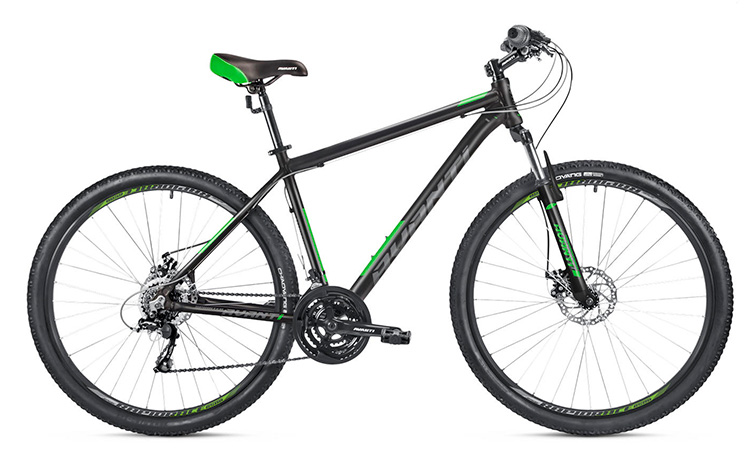 Фотографія Велосипед Avanti SPRINTER 29" 2021, розмір XL, Чорно-зелений
